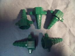 Box of 47 Green Oxygen Connectors 33-2600