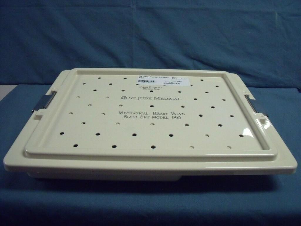 St. Jude Medical Mechanical Heart Valve Sizer Set Model 905 !