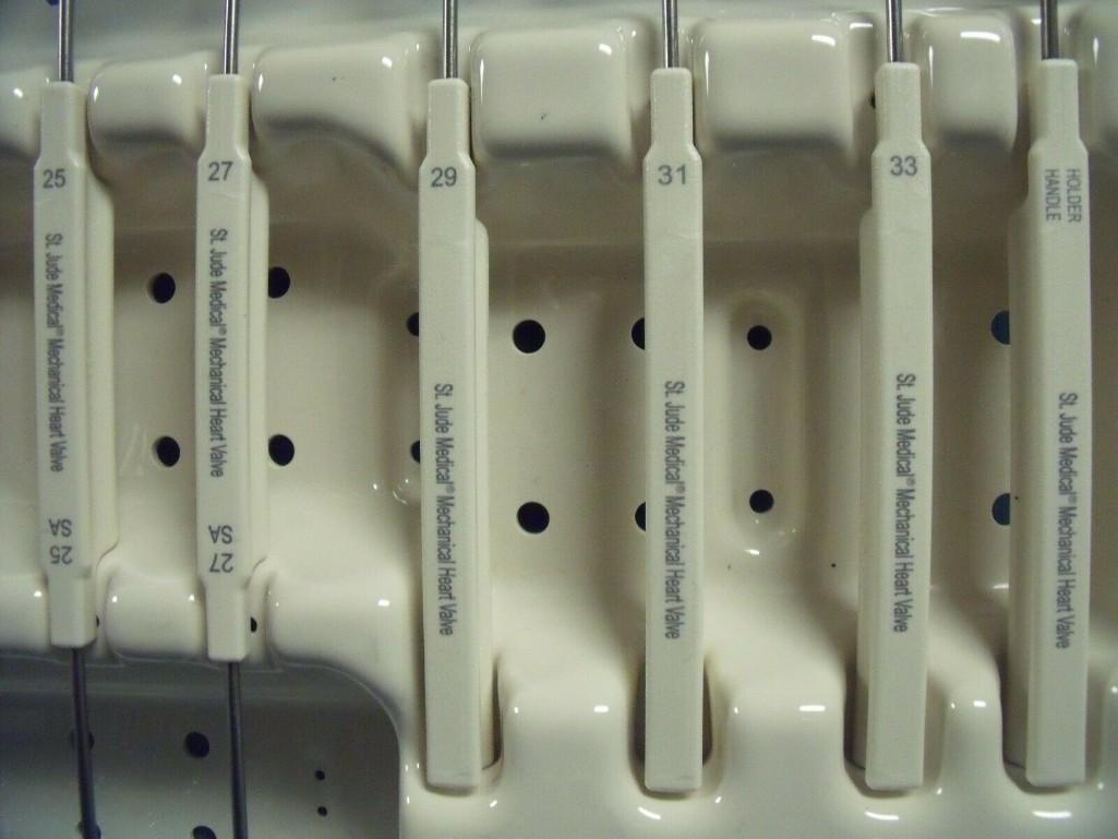 St. Jude Medical Mechanical Heart Valve Sizer Set Model 905 !