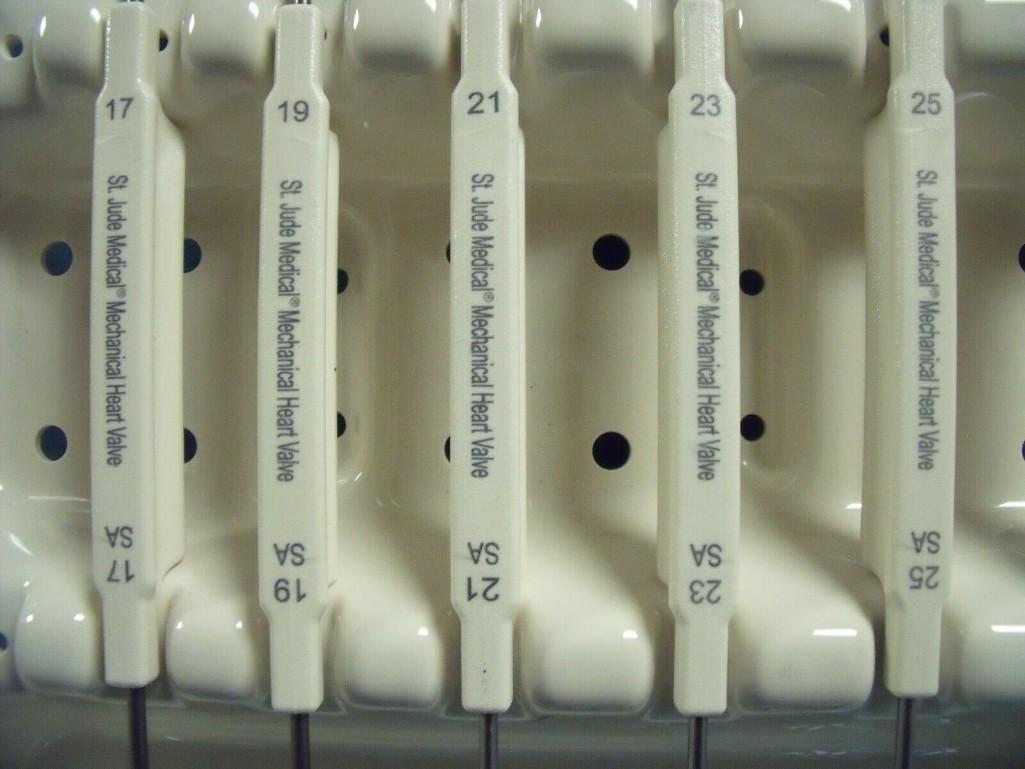 St. Jude Medical Mechanical Heart Valve Sizer Set Model 905 !