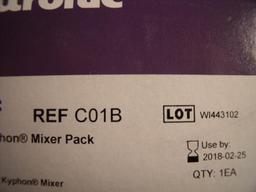 MEDTRONIC CO1B KYPHON HV-R BONE CEMENT MIXER PACK!