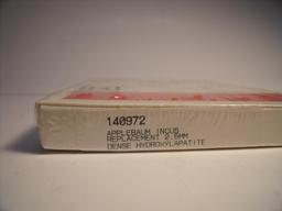 SMITH & NEPHEW 140972 APPLEBAUM INCUS REPLACEMENT 2.5MM!