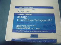 DOW CORNING 426-7 SILASTIC FLEXIBLE HINGE TO IMPLANT