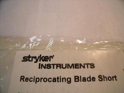 STRYKER 277-96-250 RECIPROCATING BLADE SHORT! EXPIRATION 2019