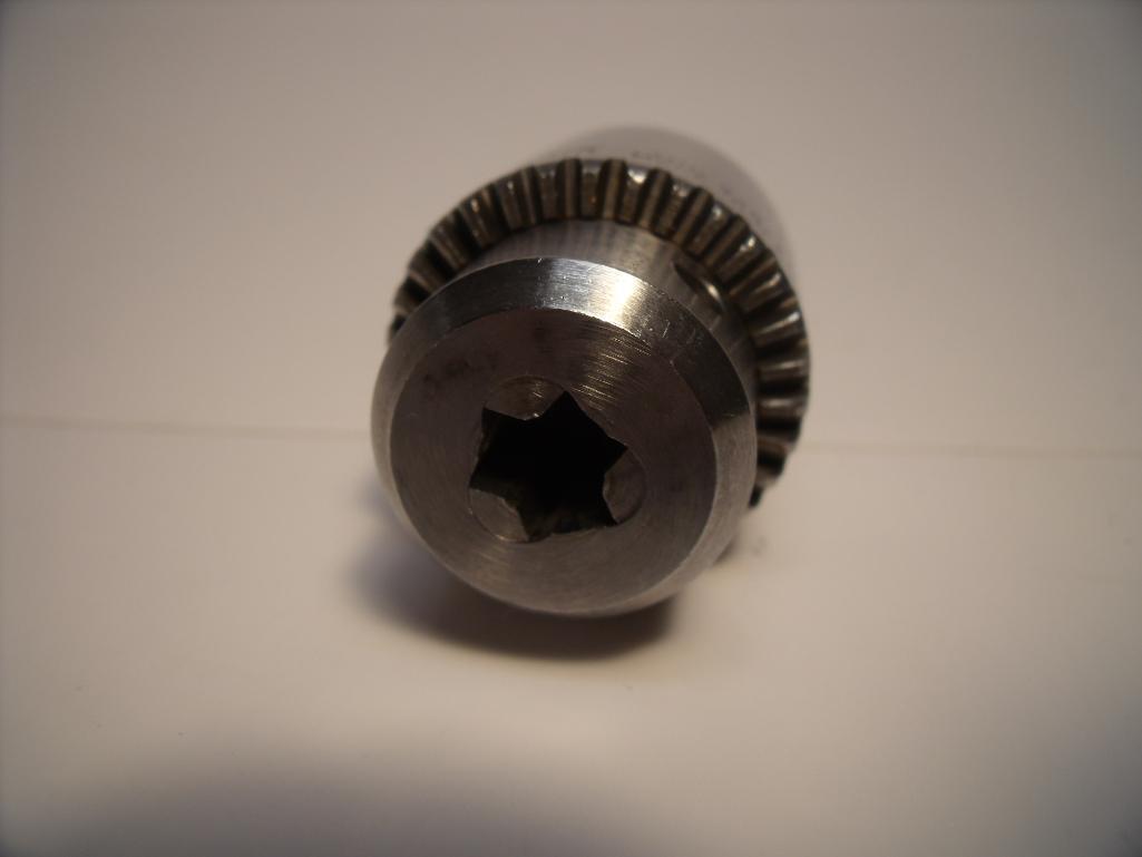 JACOBS CHUCK DRILL CHUCK 1BM 0-1/4 IN, 0-6.5 MM. THD: 3/8-24 !1