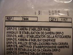LINVATEC 7444 GRIP-O'S. CAMERA STABILIZER RINGS!