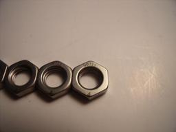 ACROMED SYSTEMS 2030-1000 6 MODULAR CROSS CONNESTOR HEX NUTS, STAINLESS STEEL!