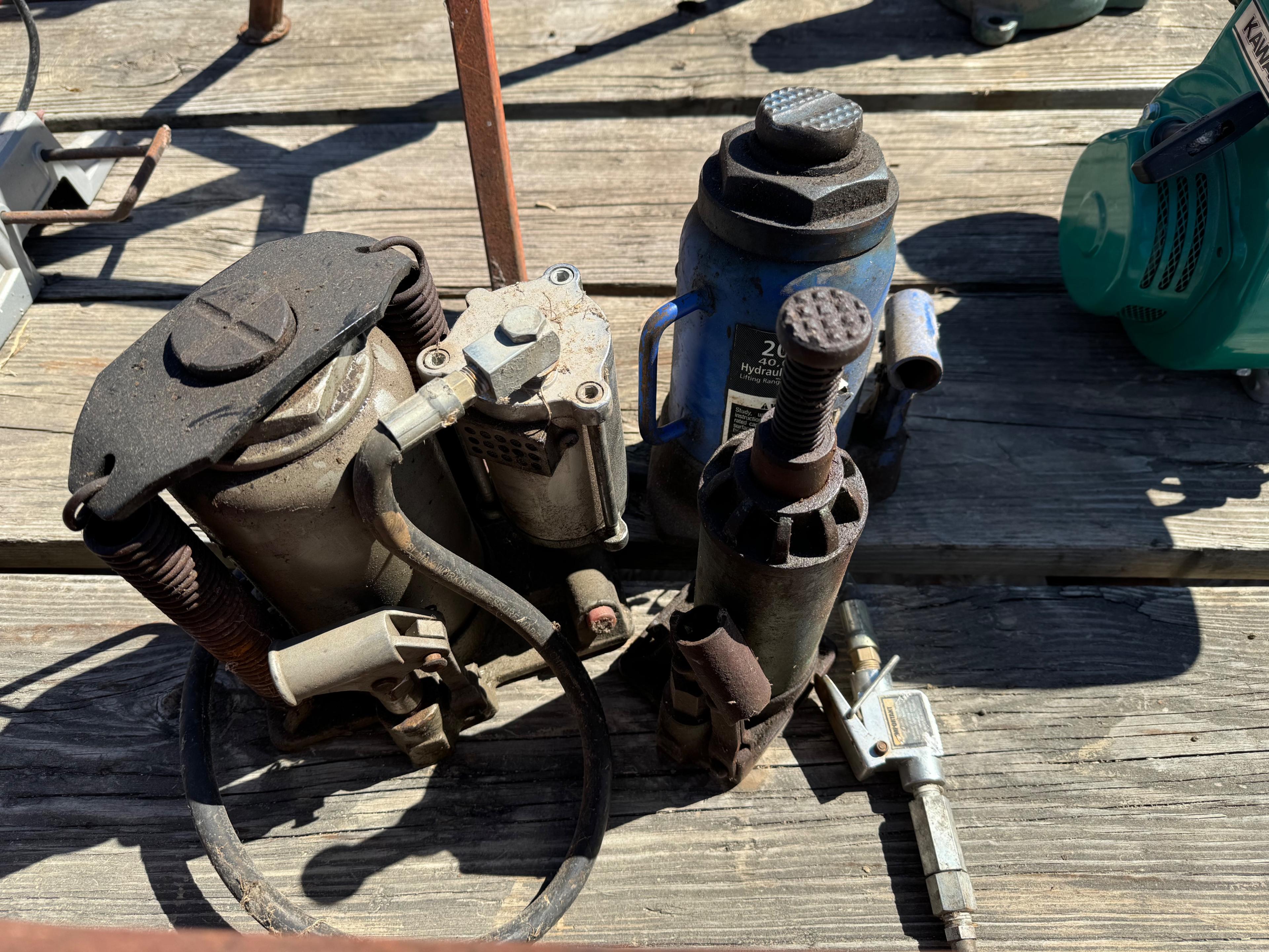 Lot Of Bottle Jacks