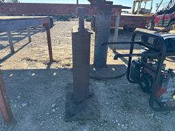 Railroad Anvil On Pedestal