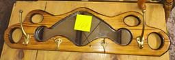WOODEN HAT RACK -  PICK UP ONLY