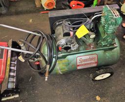 VINTAGE SPEEDAIRE AIR COMPRESSOR - PICK UP ONLY