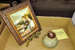 SMALL FRAMED PRINT, ETC.