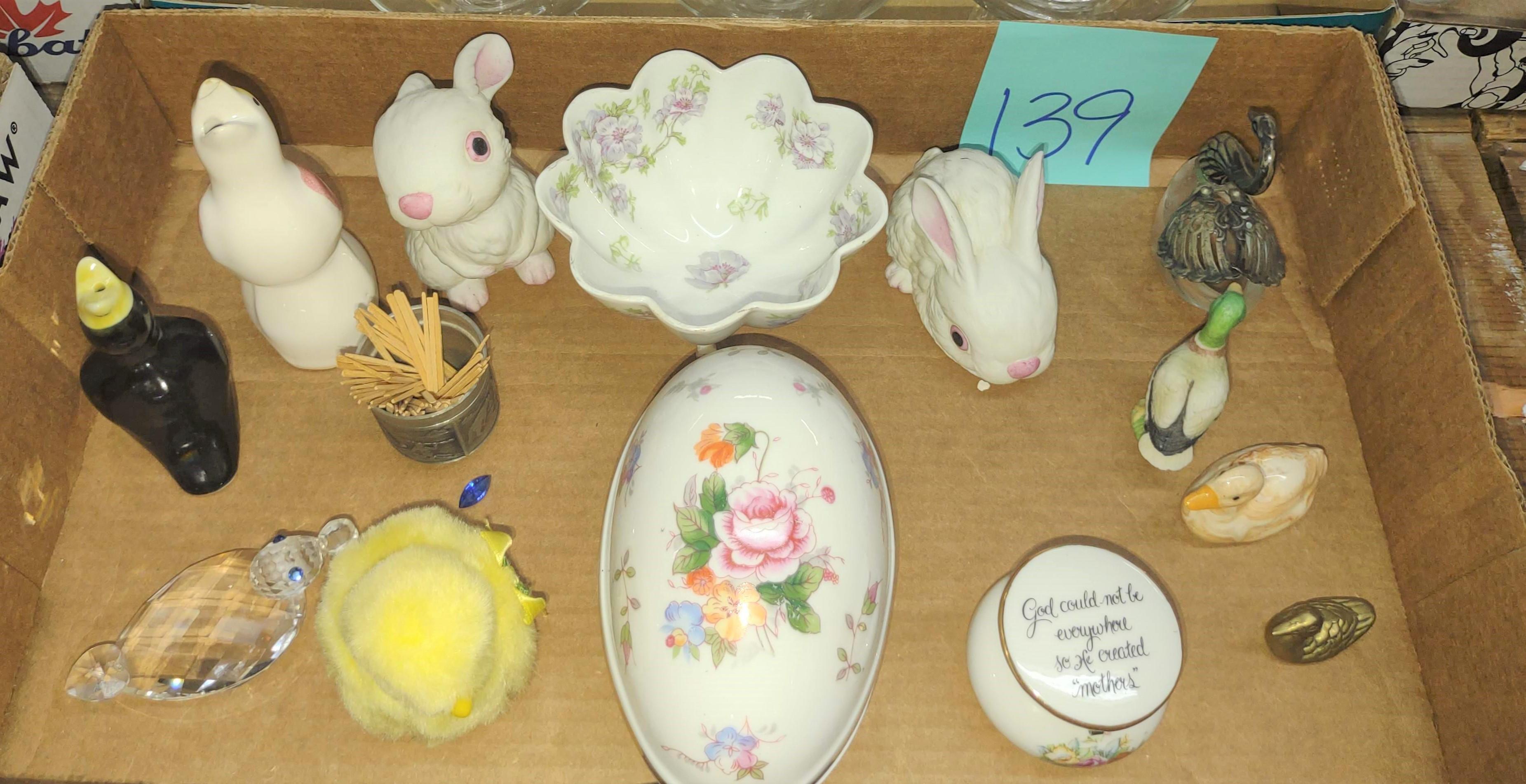 PIE BIRDS (beak repair) & & MISCELLANEOUS - PICK UP ONLY