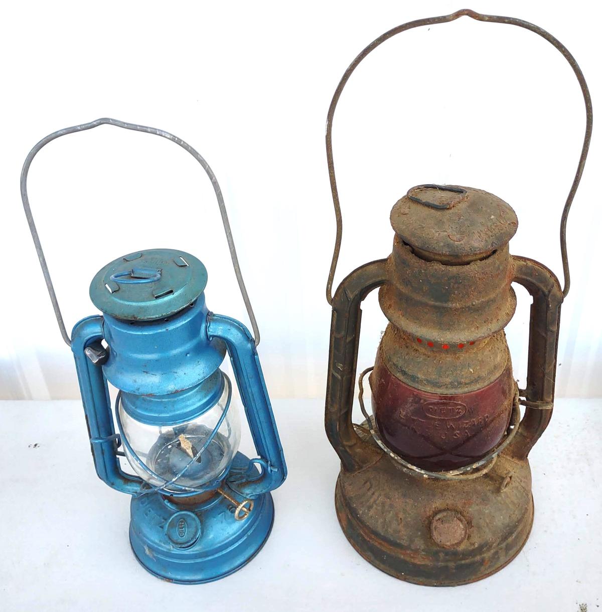 VINTAGE DIETZ LANTERNS - PICK UP ONLY