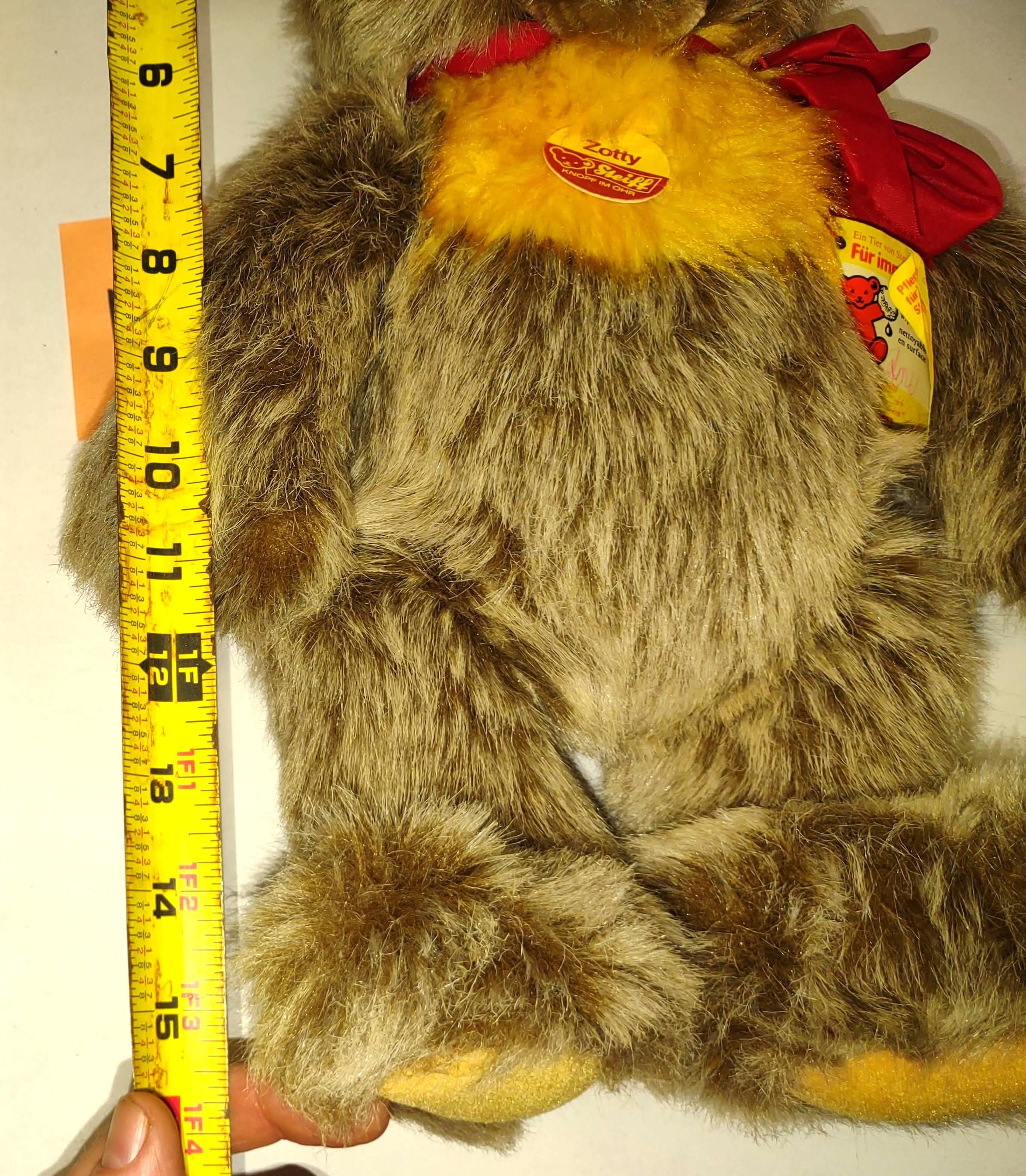 17" STEIFF BEAR "ZOTTY" with TAGS - WONDERFUL CONDITION