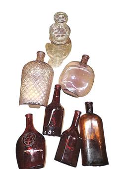 DECORATIVE BOTTLES - PICK UP ONLY
