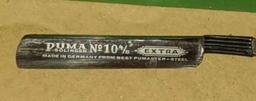 VERY NICE VINTAGE PUMA STRAIGHT RAZOR IN ORIGINAL CASE