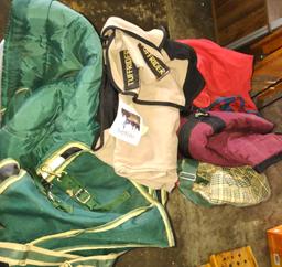 GROUP OF HORSE CLOTHING - PICK UP ONLY