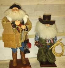 DECORATIVE COWBOY FIGURES - PICK UP ONLY