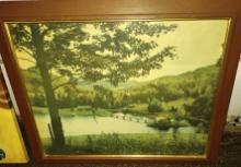 VINTAGE CABIN ARIAL PHOTO - PICK UP ONLY