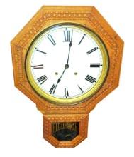 KITCHEN REGULATOR WALL CLOCK (KEY WIND) - PICK UP ONLY