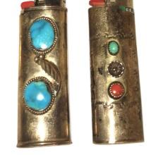 STERLING & CORAL LIGHTER CASES - 39+ GRAMS