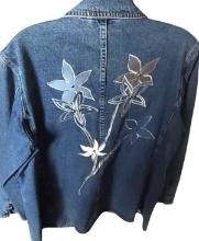 LADIES DENIM WESTERN JACKET