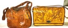 VINTAGE WESTERN LEATHER PURSES
