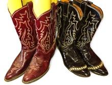 WOMEN'S WESTERN BOOTS - SIZE 7