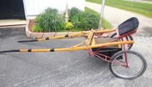 GRABER'S MFG, ODON, INDIANA SULKY RACING CART - PICK UP ONLY