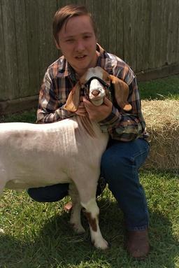 Reserve Champion Goat - Andru Lundy - La Porte FFA - 9th Grade