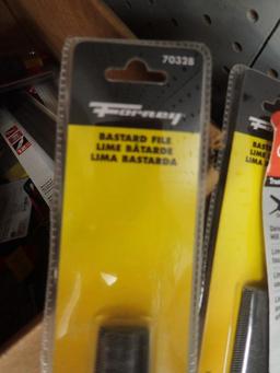 Misc Welding, Battery and File Supplies - Qty - 65