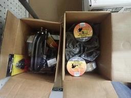 Misc Gate Sticker Plates and Mig Wire - Qty - 16