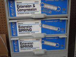 Misc Extension Springs and Display Spring Holder - Qty - 201