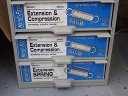 Misc Extension Springs and Display Spring Holder - Qty - 201