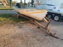 1970 Chrysler 14' Aluminum Boat