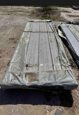 Sheets of Steel Siding