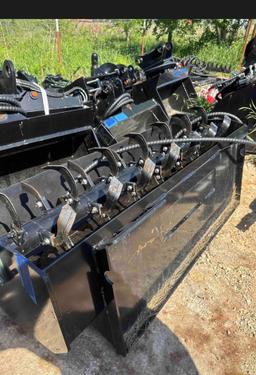 Skid Steer Tiller Attachment