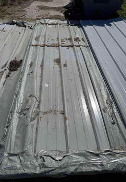 Sheets of Steel Siding