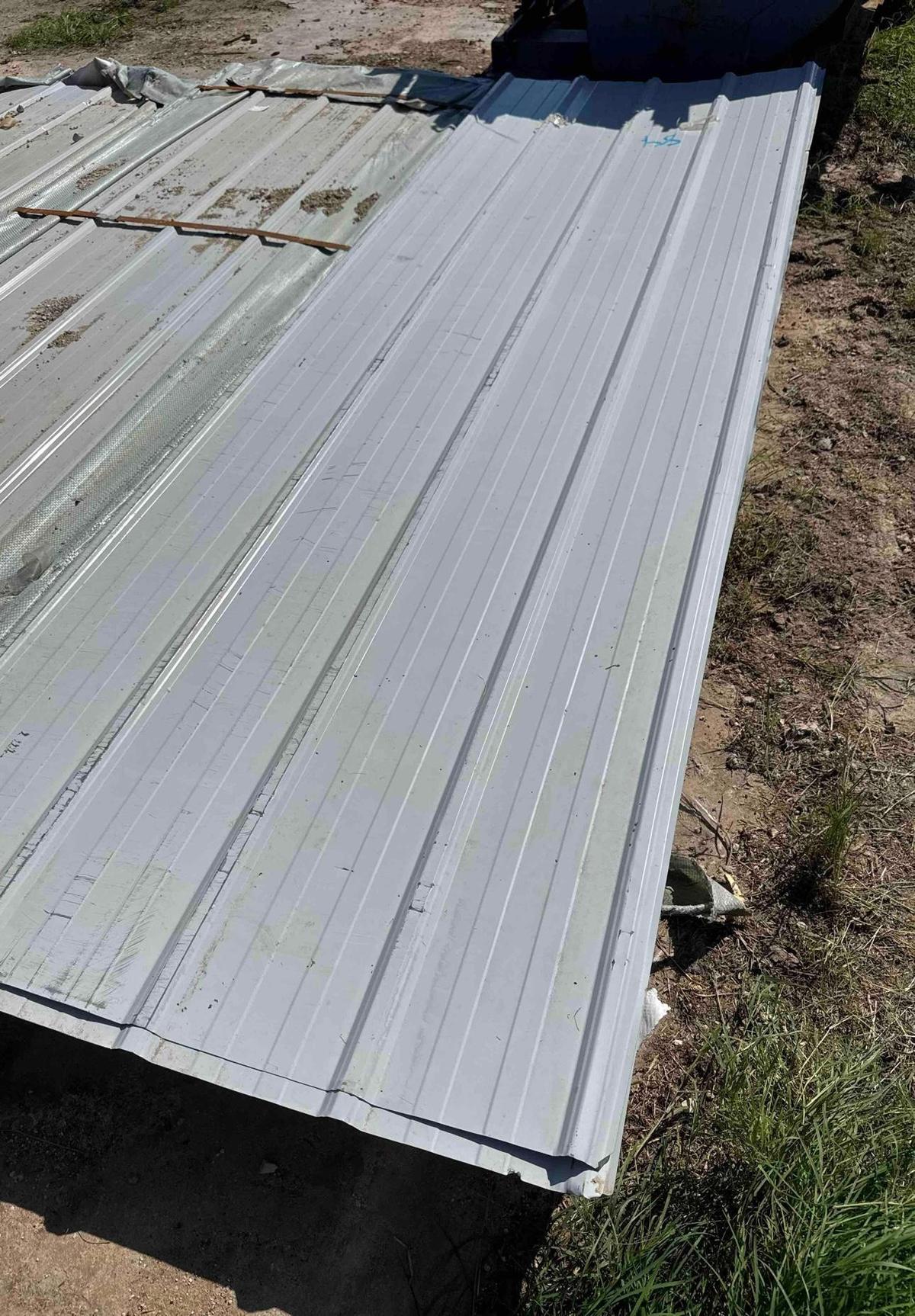 Sheets of Steel Siding
