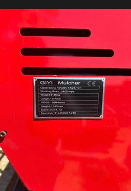 GiYi Skid Steer Hedge Trimmer Attachment