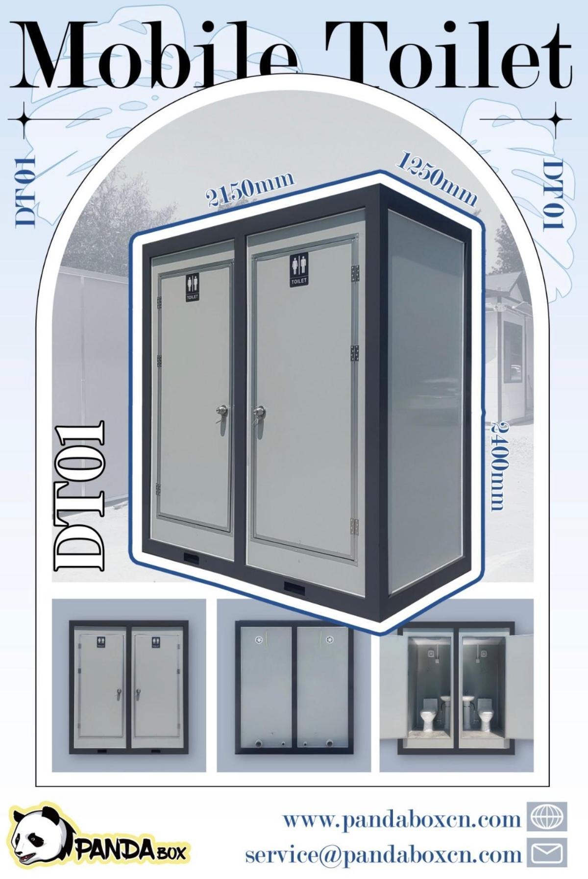 Portable Double Restroom
