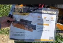 GiYi Skid Steer Sweeper Attachment