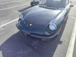 1985 ALFA ROMEO SPIDER SPIDER 2.0L I-4 MPI  Manual RWD BLACK