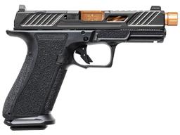 Shadow Systems XR920 Elite Pistol - Black | 9mm | 4.5" Spiral Fluted Bronze Match Barrel (Threaded)|