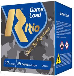 Rio Ammunition SG3275 Game Load Super Game High Velocity 12 Gauge 2.75 1 18 oz 7.5 Shot 25 Per Box