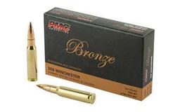 PMC Bronze .308 Winchester Rifle Ammo - 147 Grain | FMJ-BT