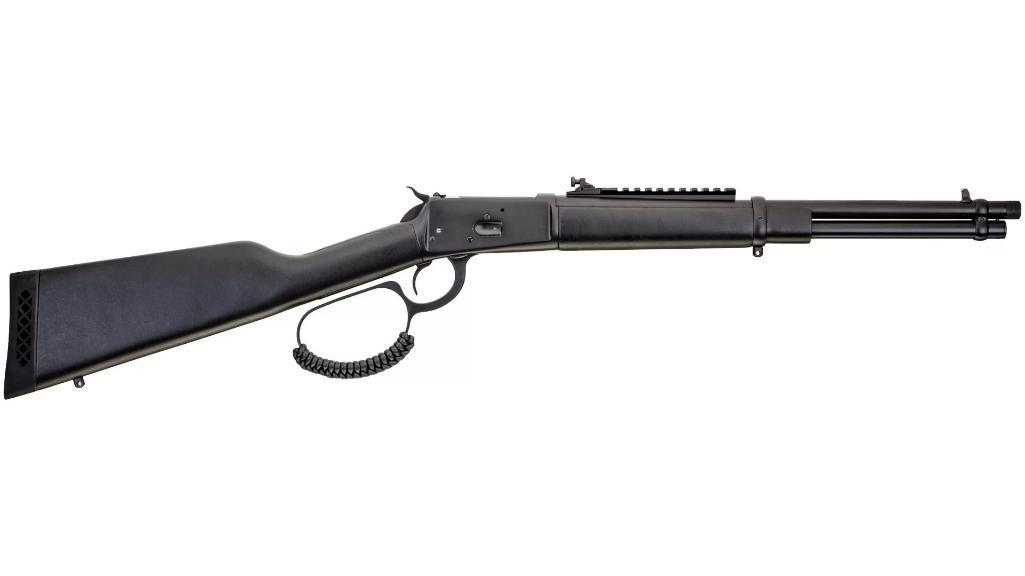 Rossi R92 Triple Black Carbine - Black | .357 Mag | 16.5" Threaded Barrel | 8rd | Wood Stock &