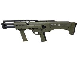 Standard Manufacturing DP-12 Pump Shotgun - ODG | 12ga | 18 7/8" Double Barrel | 14rd | Ambidextrous