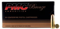 PMC 38SA Bronze 38 Super P 130 gr 1100 fps Full Metal Jacket FMJ 50 Box